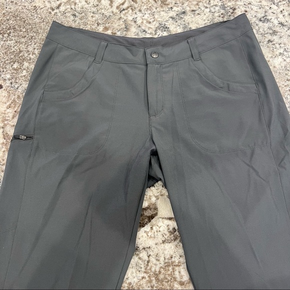EUC Patagonia Womens Hiking Outdoor Mountain Active Long Pant Gray Size 12 - Picture 3 of 7